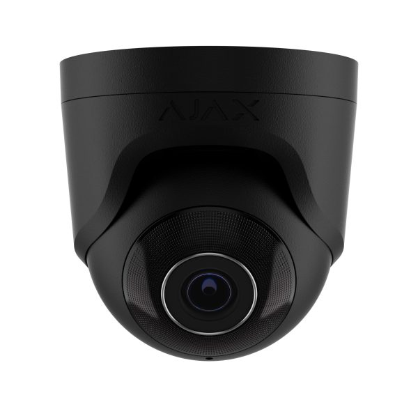 AJAX Security - 5MP IP Black Turret Camera with a 4.00 mm focused Lens | AJAX-TURRET-5MP-4-B