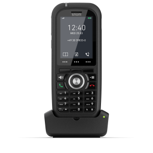Snom M80 Ruggedized DECT SIP Phone w/ Charging Base - Image 1