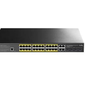 Cudy 24 Port Gigabit PoE 400W 4 Gigabit 4SFP Switch | GS2028PS4-400W - Image 1
