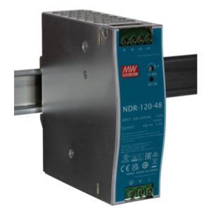 Mean Well - AC-DC Single output Industrial DIN rail power supply - Image 1