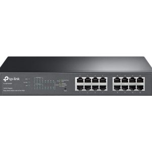 TP-Link 16-Port 8-Port PoE+ Gigabit Easy Smart Switch | TL-SG1016PE - Image 1