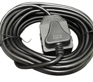 Acconet Double Coupler 16Amp 10 Meter Black Extension Cord | AC-EXTCORD-10M-B