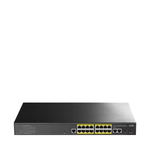 Cudy 16-port Layer 2 Managed Gigabit PoE Switch | GS2018PS2 - 200W - Image 1