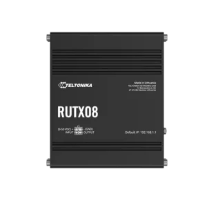 Teltonika 4-Port Industrial Ethernet Router | RUTX08 - Image 1