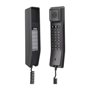 Grandstream 2 Line Hotel Phone Black | GHP611 - Image 1