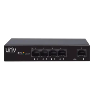 UNV - 4x Gigabit PoE Ethernet Port switch, 1x Gigabit port - Image 1