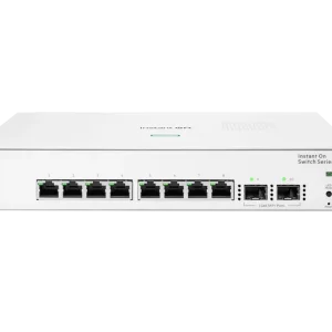 HPE Networking Instant On 1830 8 port Gb 4 port POE 65W Switch | ARU-IO-SW18308G - Image 1