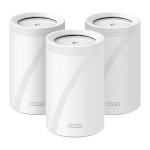TP-Link Deco Wi-Fi 7 Mesh System (3-Pack) | TP-DECOBE65-3P - Image 1