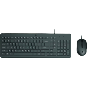HP 150 Wired Mouse and Keyboard Combo Set English - Black - Image 1