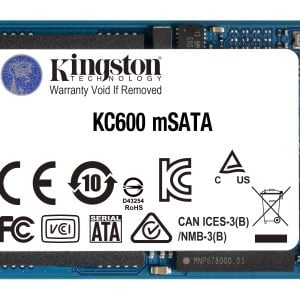 Kingston 256G SSD KC600 SATA3 mSATA - Image 1