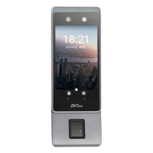 ZKTeco - 2MP Wireless Facial Recognition Time & Attendance Terminal with Fingerprint - Image 1