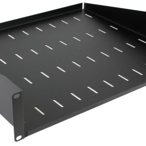 2U Fixed Rack Front Mount Shelf 315mm Deep Tray | RM-SB-2U315 - Image 1