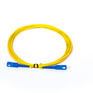 Fibre Patch Lead, LC/UPC to LC/UPC Simplex