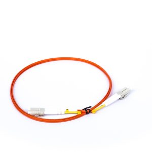 Fibre Patch Lead, LC/UPC to LC/UPC Duplex