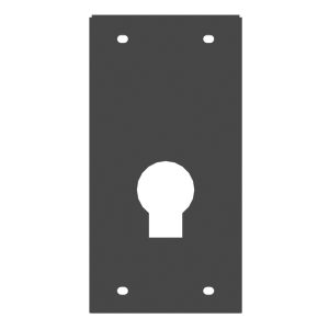 ZKTeco - Procapture WP Rain Shield with a standoff box - Image 1