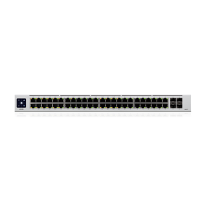 Ubiquiti UniFi 48 Port Gigabit 32 PoE 195W Switch 4SFP | USW-48-POE - Image 1