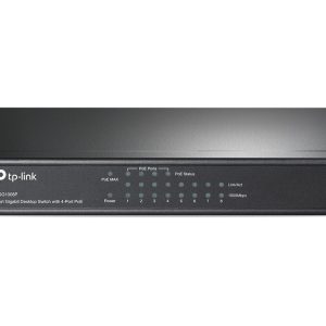 TP-Link 8-Port Gigabit 4 PoE+ Desktop Switch | TL-SG1008P - Image 1