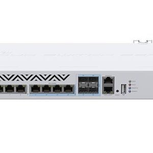 MikroTik CRS 8 Port 10Gbps 4SFP+/10Gbps Ports | CRS312-4C+8XG-RM