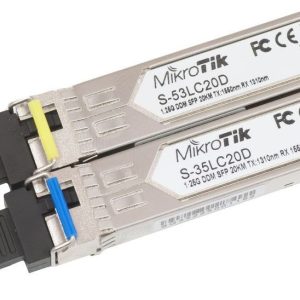 MikroTik Bi-directional SFP Modules(Pair) 80km