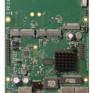 MikroTik RouterBOARD M33G with 3 Gigabit LAN, 2 MiniPCI-e, 2 Sim slot, USB 3.0, PoE in
