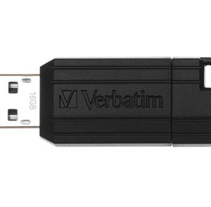 Verbatim 16GB Pinstripe USB Black - Image 1