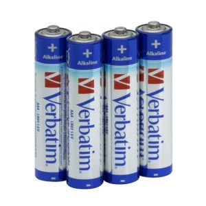 Verbatim AAA Alkaline Batteries 4Pk - Image 1