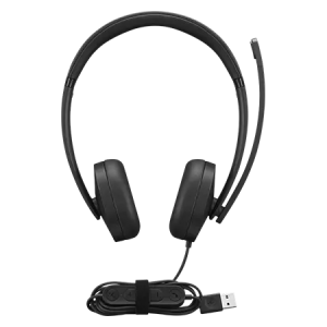 Lenovo USB-A Wired Stereo Gen 2 Headset - Image 1