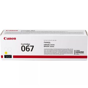 Canon 067 Toner Cartridge (Yellow) - Image 1