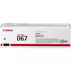 Canon 067 Toner Cartridge (Cyan) - Image 1
