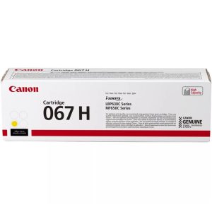 Canon 067 High Capacity Toner Cartridge (Yellow) - Image 1