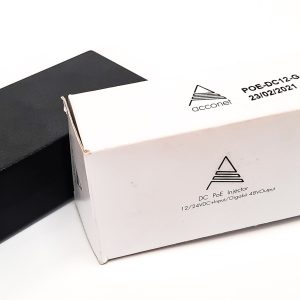Acconet - 12/24 VDC Input, Gigabit 48V PoE Output