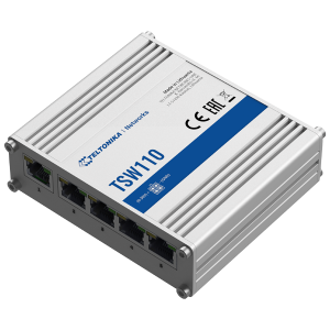 Teltonika 5-Port L2 Unmanaged Ethernet Switch | TSW110 - Image 1