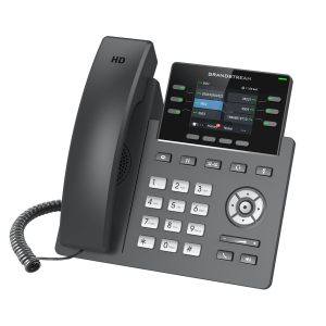 Grandstream 3-Line Carrier Desk Phone Supports PoE - Image 1