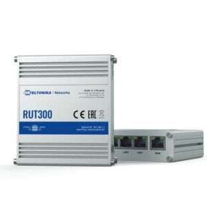 Teltonika 5-Port Industrial Ethernet Router | RUT300 - Image 1
