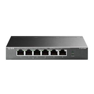 TP-Link 6-Port 10/100 Mbps PoE+ Desktop Switch | TL-SF1006P - Image 1