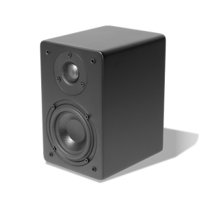 TruAudio CT Bookshelf Theater & Audio Speaker, Black - Image 1