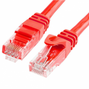 Acconet CAT6 2m UTP Flylead Red | CAT6-FLY-2-RED