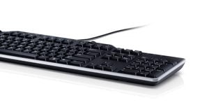 Dell US/Euro (Qwerty) Dell KB-522 Wired Busin - Image 1
