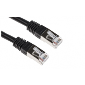 Acconet CAT6 2m UTP Flylead Black | CAT6-FLY-2-BLACK