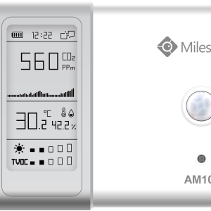 Milesight Indoor Ambience Monitoring - Temperature, Humidity, Motion, Light, CO2, TVOC Sensor - Image 1