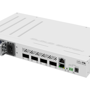 MikroTik CRS504-4XQ-IN, 4 x 100G QSFP28, 1 x RJ45 Serial console port - Image 1