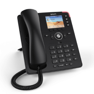 Snom D713 4-line Desktop SIP Phone - No PSU Included - 4-line 2.8'' Colour Display - Image 1
