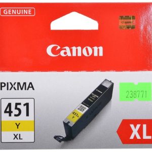 Canon CLI-451 XL Ink Cartridge (Yellow) - Image 1
