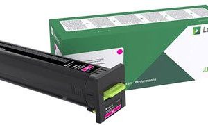 Lexmark CS/CX 827 Magenta Return Program Toner Cartridge - Image 1