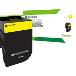 Lexmark 808Sce Yellow Cartridge - Image 1
