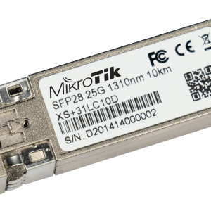 MikroTik combined 1.25G SFP, 10G SFP+ and 25G SFP28 module