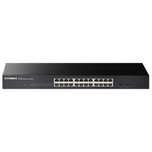 Edimax 24 Port, Unmanaged, Gigabit Switch with 2 SFP Ports - Image 1