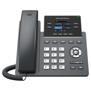 Grandstream 2-Line Carrier Desk Phone 2x Gigabit Ethernet ports, Supports POE - Image 1