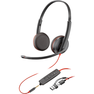 Poly Blackwire 3225 Stereo USB-C Headset Headset - Image 1