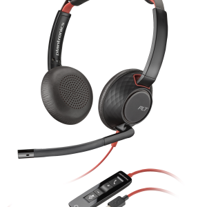 Poly Blackwire 5220 M 3.5mm USB-A+C Headset - Image 1